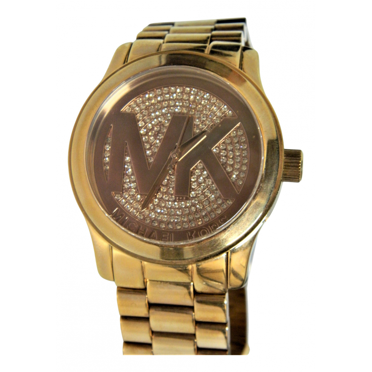 Watch Michael Kors Gold in Gold plated 